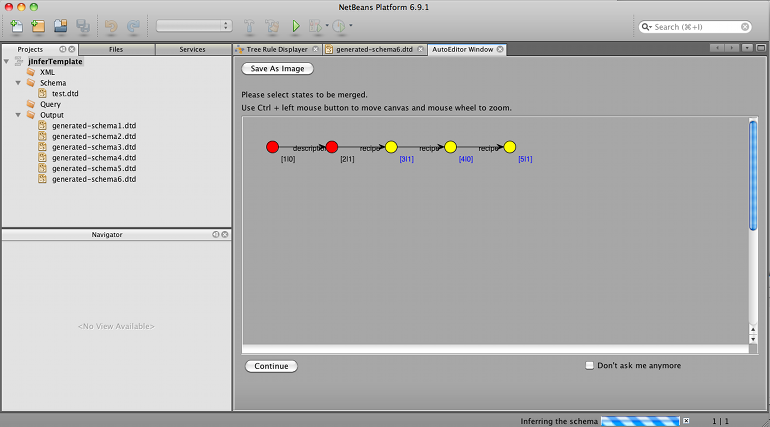 Automaton editor - simple case.